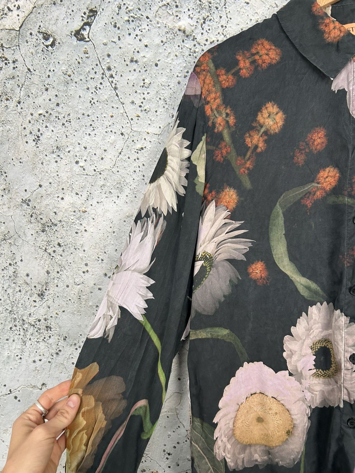 Other Stine Goya Avant Garde Flowers Shirt Alternative Designer Size US M / EU 48-50 / 2 - 4 Thumbnail