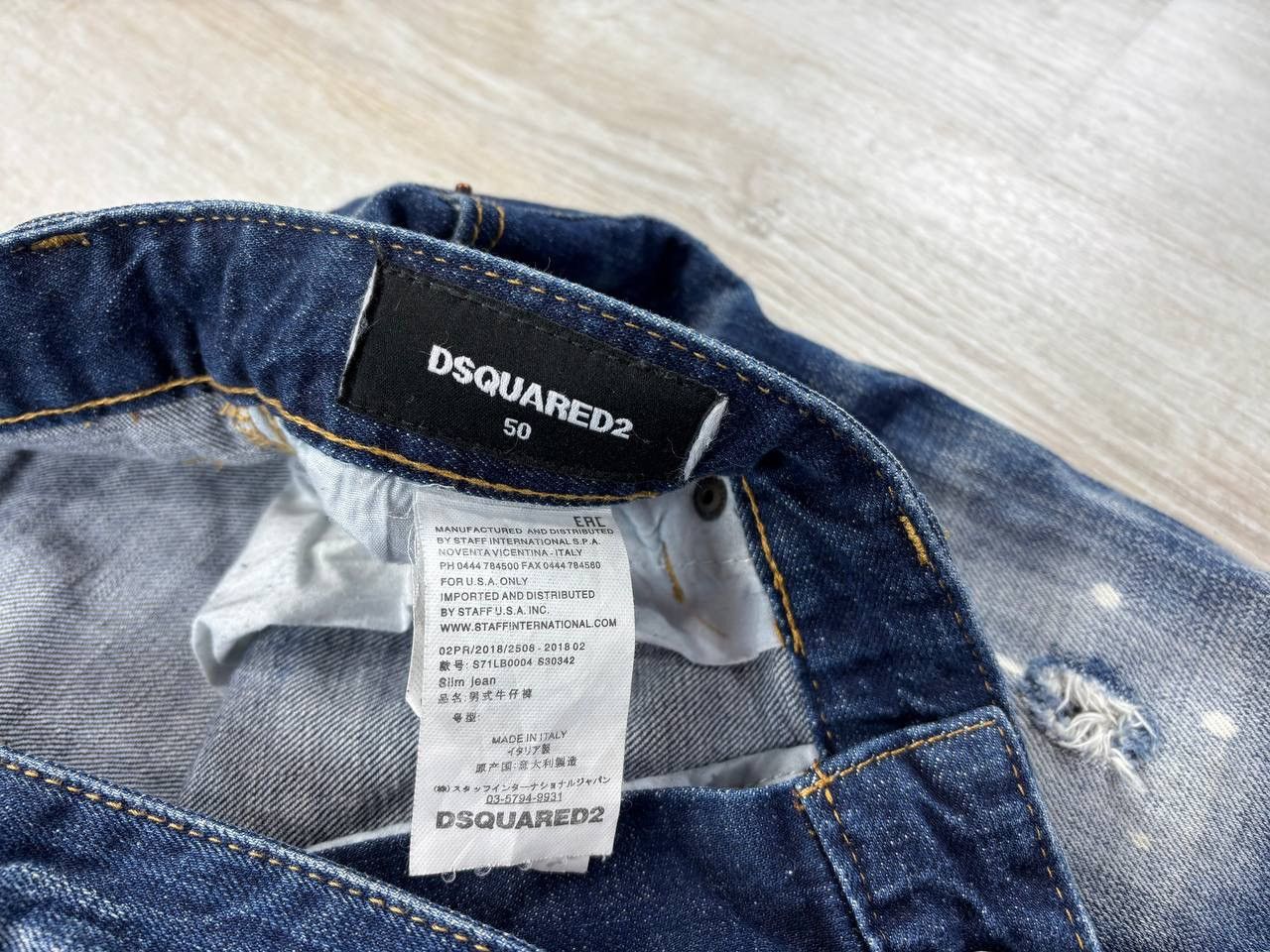 Dsquared2 × Japanese Brand Mens jeans Dsquared2 Size 50 Size US 34 / EU 50 - 6 Thumbnail