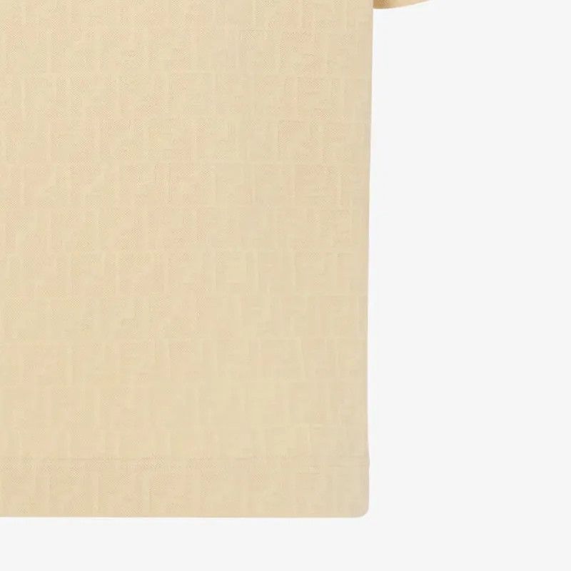 Fendi o1w1db10325 FY0936 T-Shirt in Beige Size US M / EU 48-50 / 2 - 4 Thumbnail