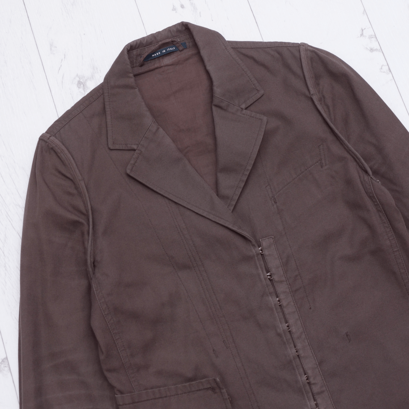 Gucci × Vintage Vintage Gucci Women’s Blazer Cotton Size 42 Luxury Italy Size S / US 4 / IT 40 - 2 Thumbnail