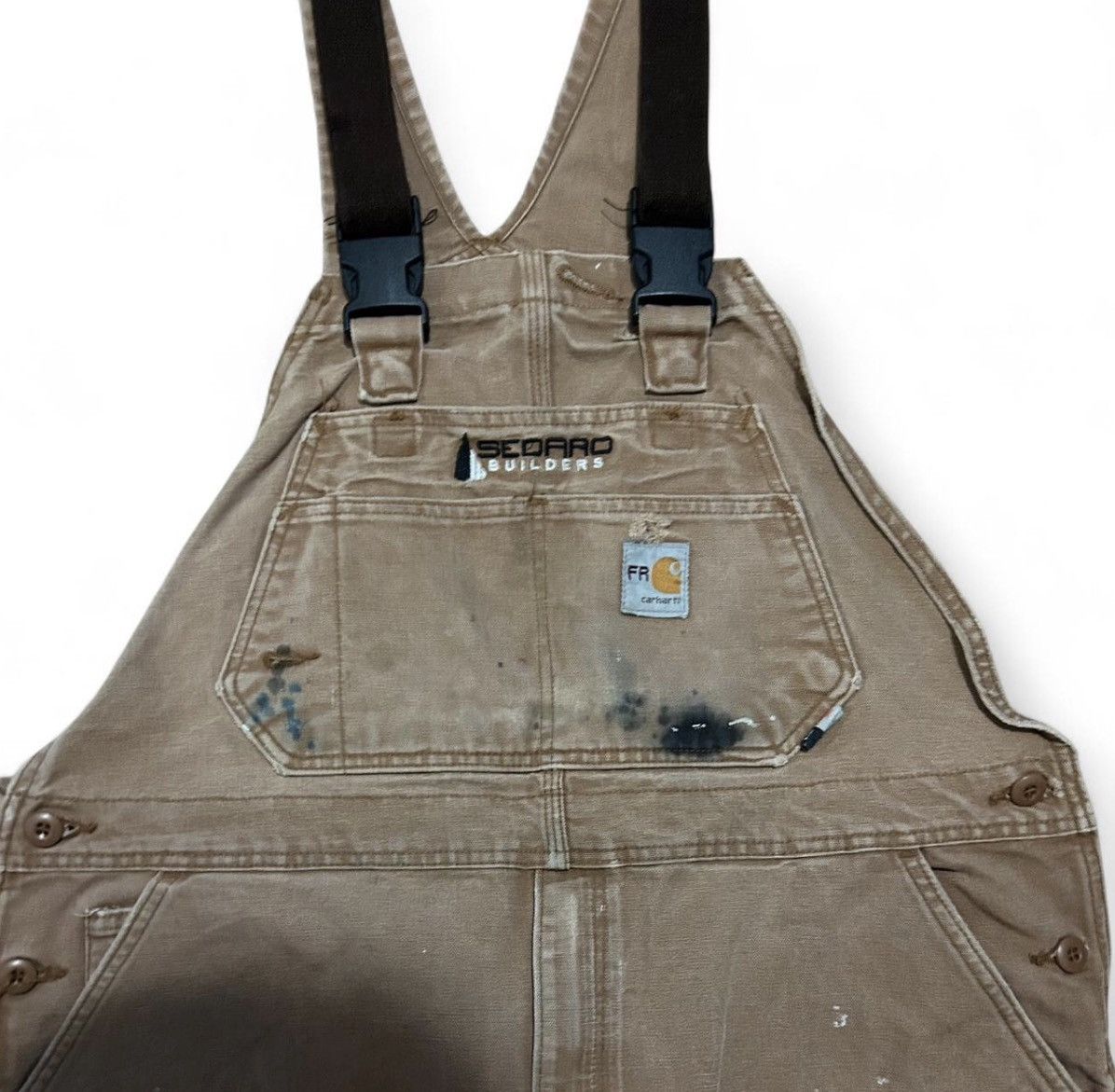 Carhartt Vintage Carhartt Fire Resistant Double Knee Overalls 42/48 Size US 42 / EU 58 - 2 Thumbnail