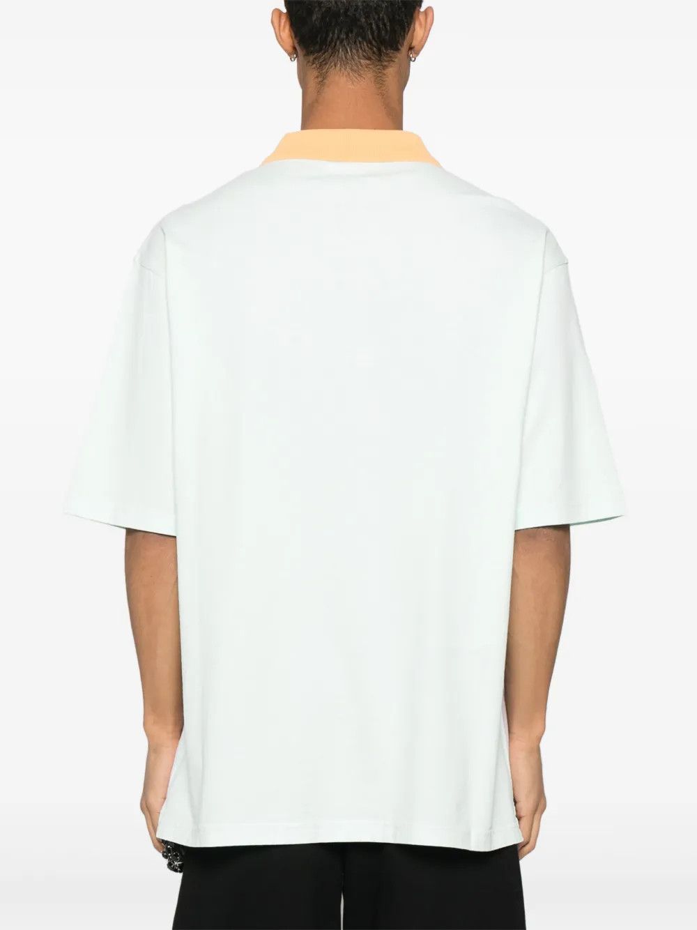 Martine Rose Multicolour Panelled Oversized Logo Polo Size US XS / EU 42 / 0 - 7 Thumbnail