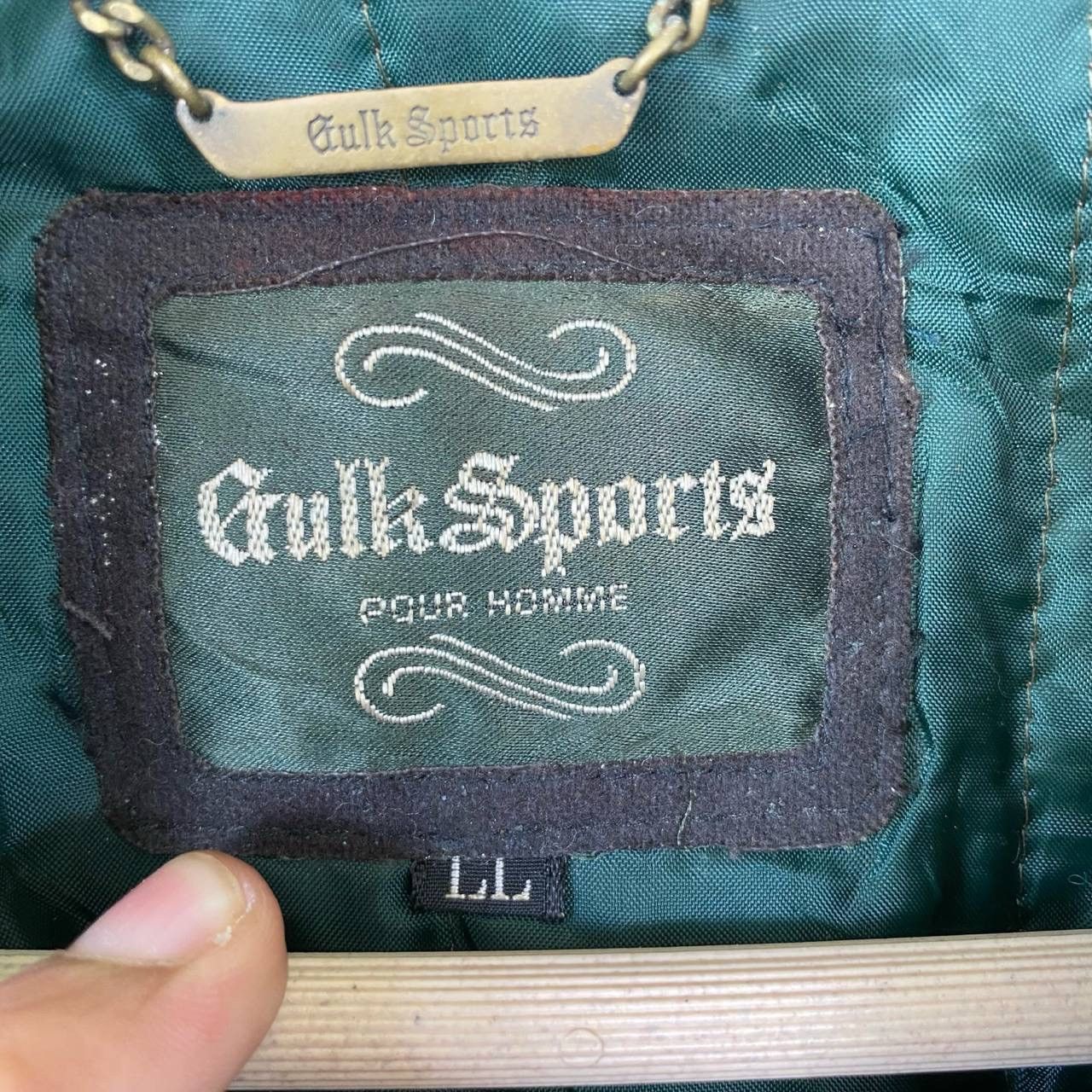 Designer × Vintage Vtg Gulk Sport Pour Homme Style Jacket Size US L / EU 52-54 / 3 - 6 Thumbnail