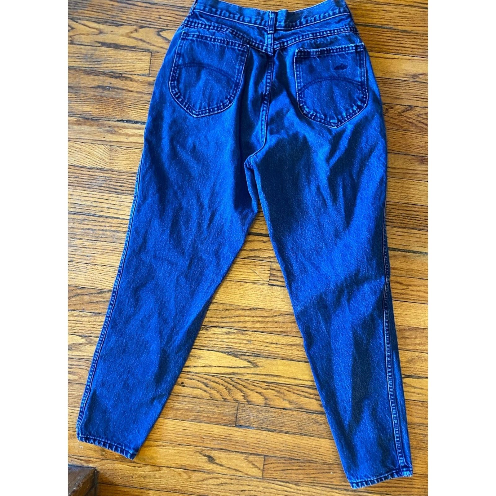 Vintage Chic VTG Jeans Size 13 Average Medium Wash Denim Mid Rise Size 27" / US 4 / IT 40 - 3 Thumbnail