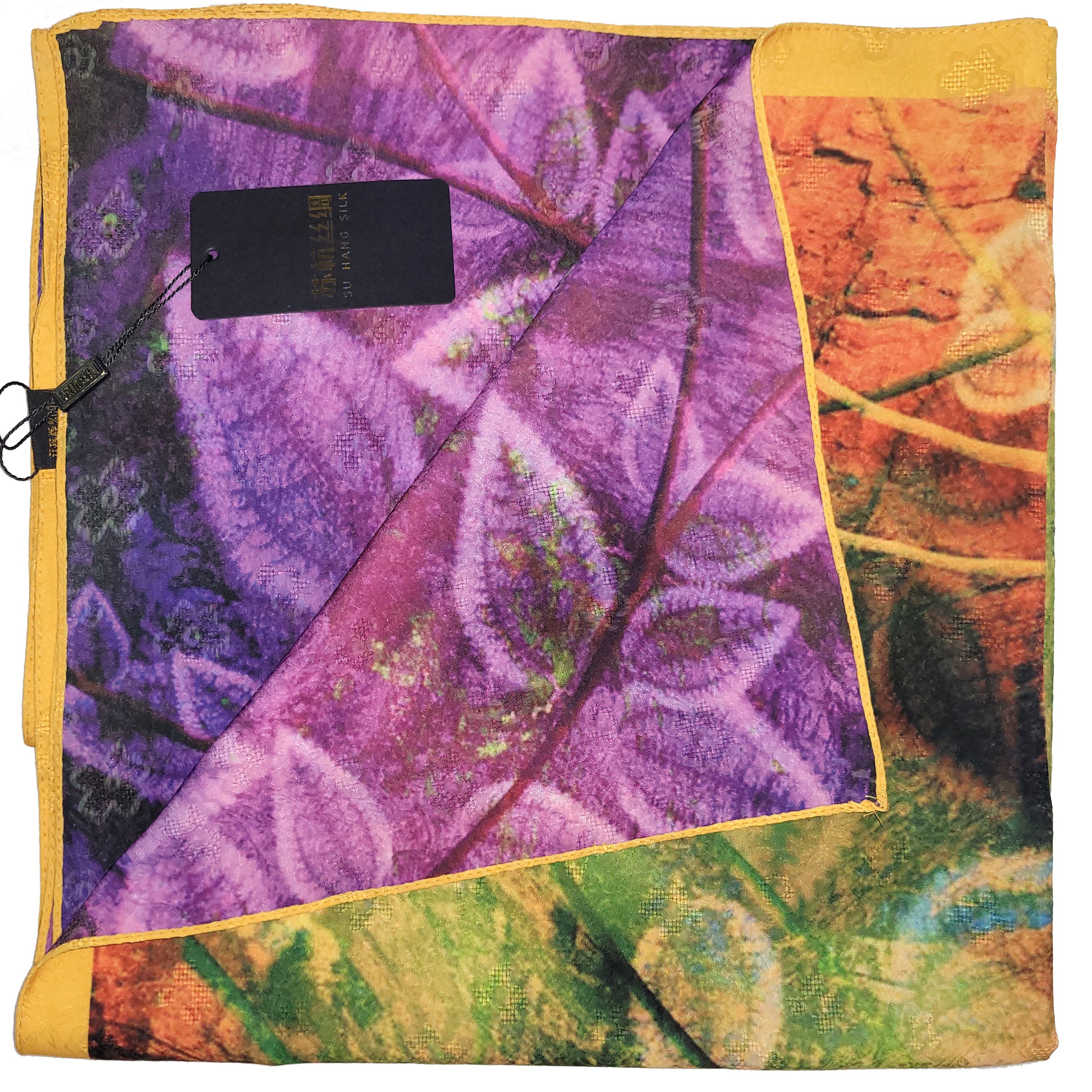 Other NWT Double-Sided Silk Scarf 27"x70" Long Rectangle Wrap 3328 Size ONE SIZE - 3 Thumbnail