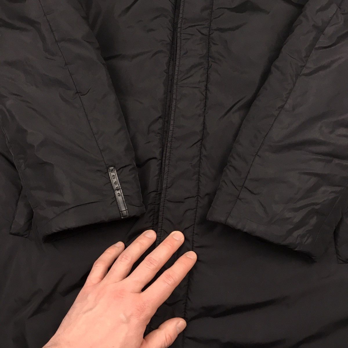 Prada FW’07 PRADA Linea Rossa Black Tab Reversible Nylon/Wool Coat Size US M / EU 48-50 / 2 - 10 Thumbnail