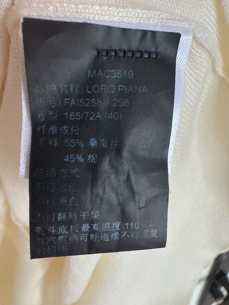 Loro Piana LORO PIANA Silk cotton knit short sleeves Size M / US 6-8 / IT 42-44 - 5 Thumbnail