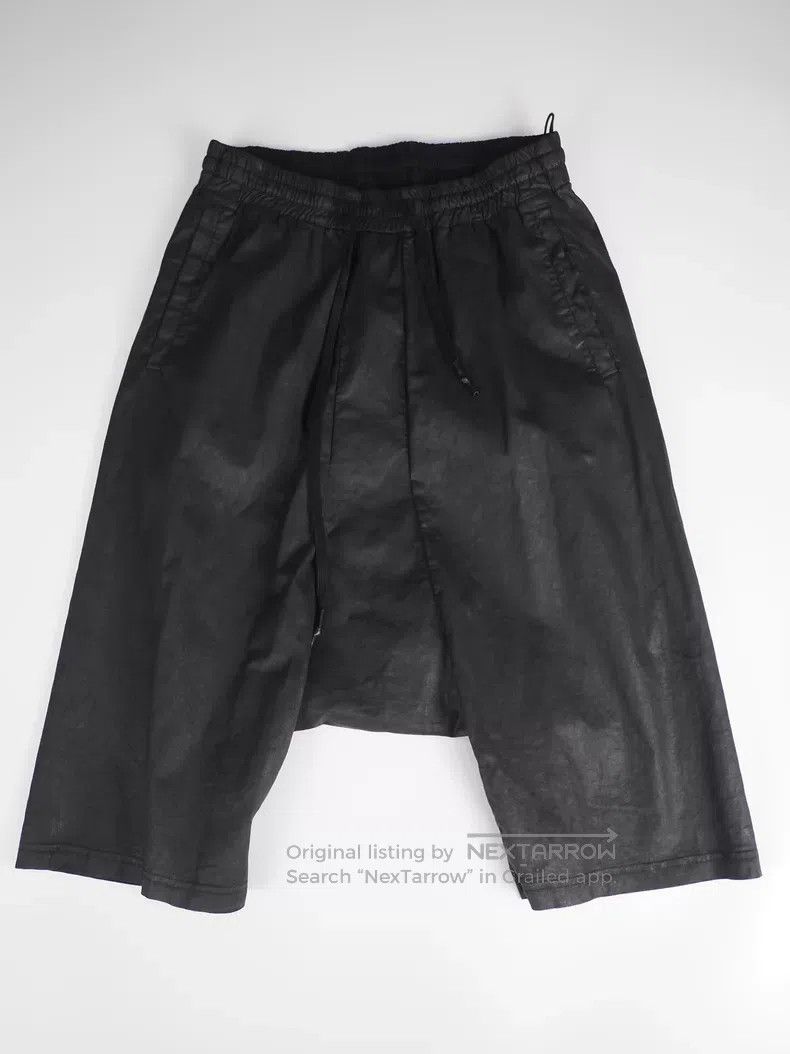 Other other/其他 size M Black Wax Low Rise Short Pants Size US 27 - 1 Thumbnail