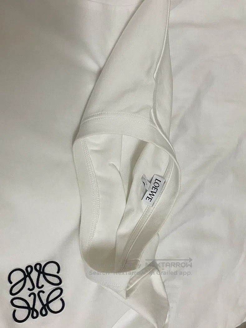 Loewe Loewe Embroidered Logo Classic Short Sleeve Size XS / US 0-2 / IT 36-38 - 6 Thumbnail