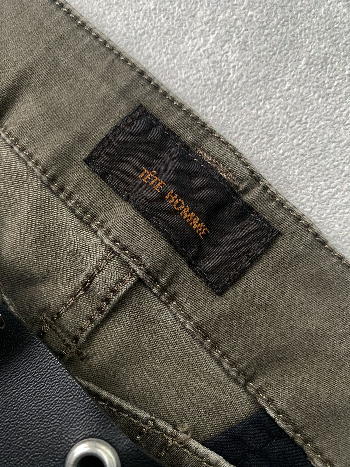Tete Homme tete homme bootcut bondage cargo pants Size US 33 - 7 Thumbnail