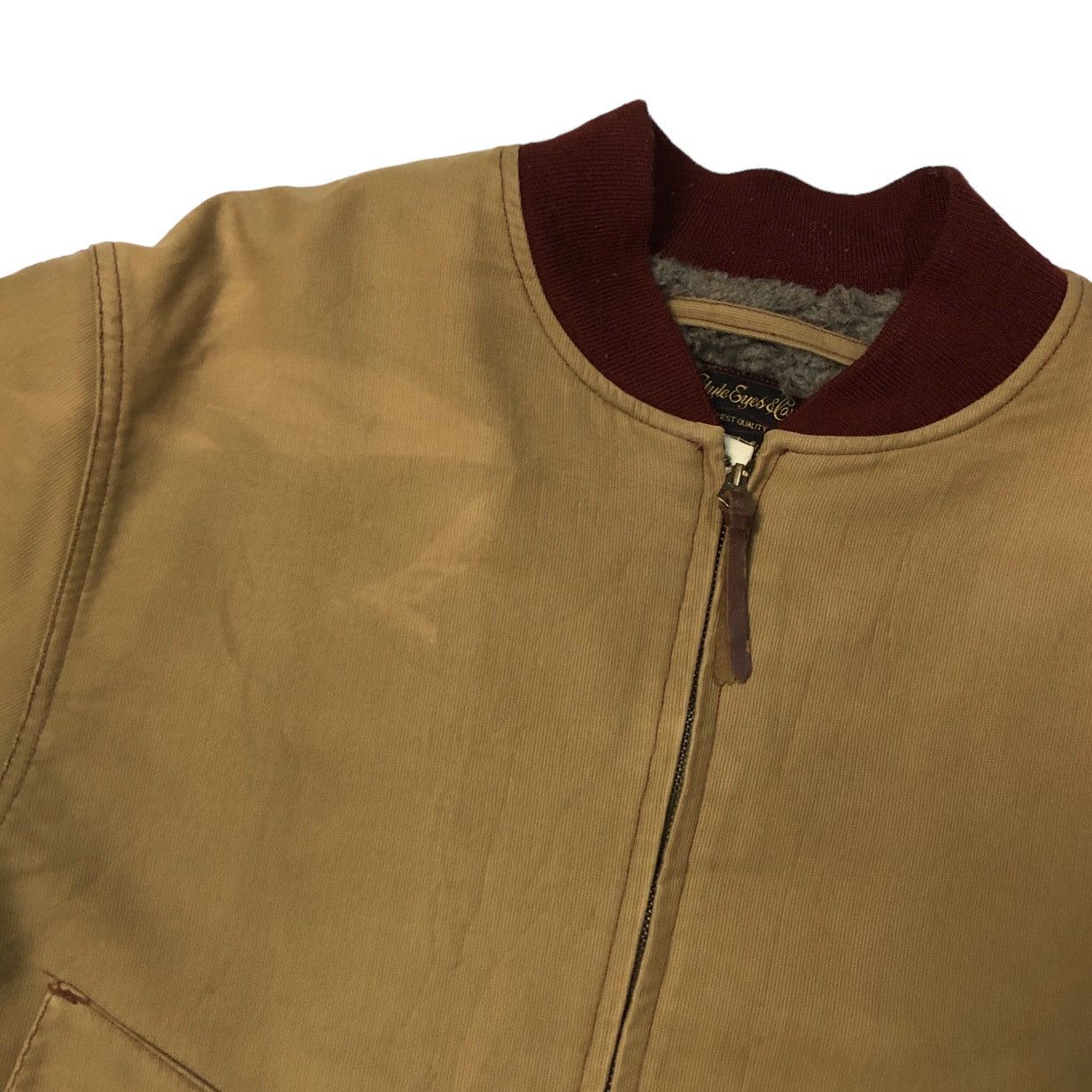 Japanese Brand × Toyo Enterprises Style Eyes Toyo Enterprise U.S.NAVY Bomber Jacket Size US M / EU 48-50 / 2 - 4 Thumbnail