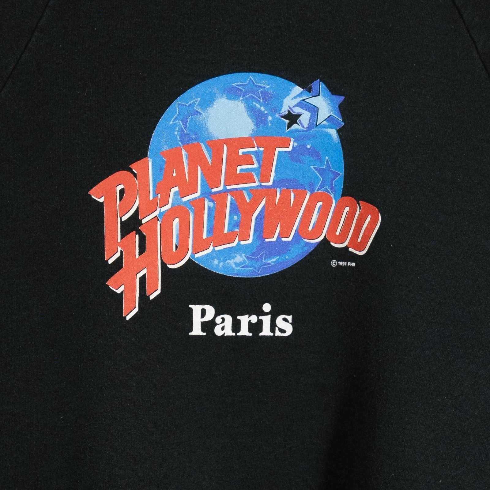 Vintage Vintage 90s Planet Hollywood Paris Sweatshirt Mens Large Size US L / EU 52-54 / 3 - 3 Thumbnail