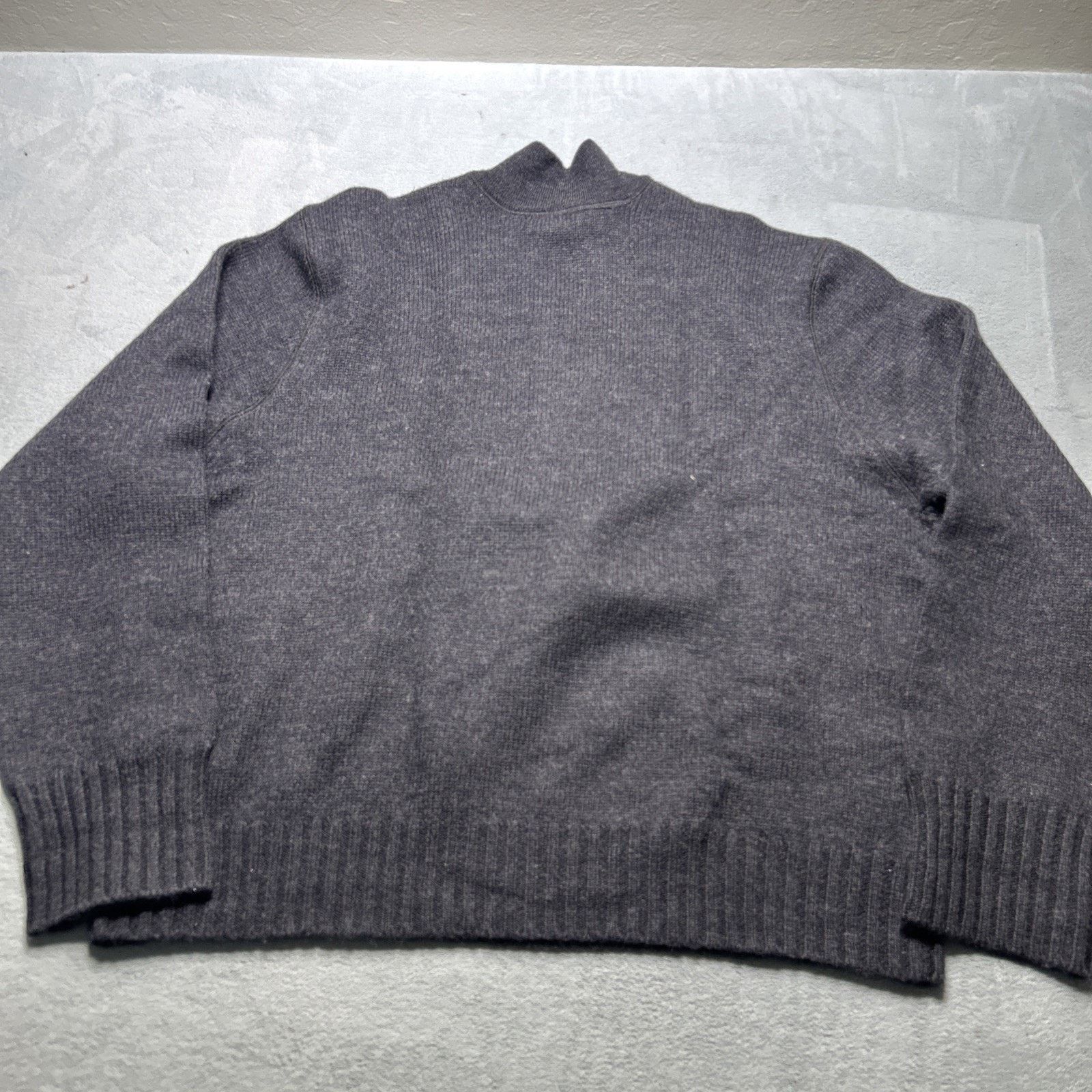 Eddie Bauer SunDance Merino Wool Henley Knit Sweater Mens XL Band Button Size US XL / EU 56 / 4 - 5 Thumbnail