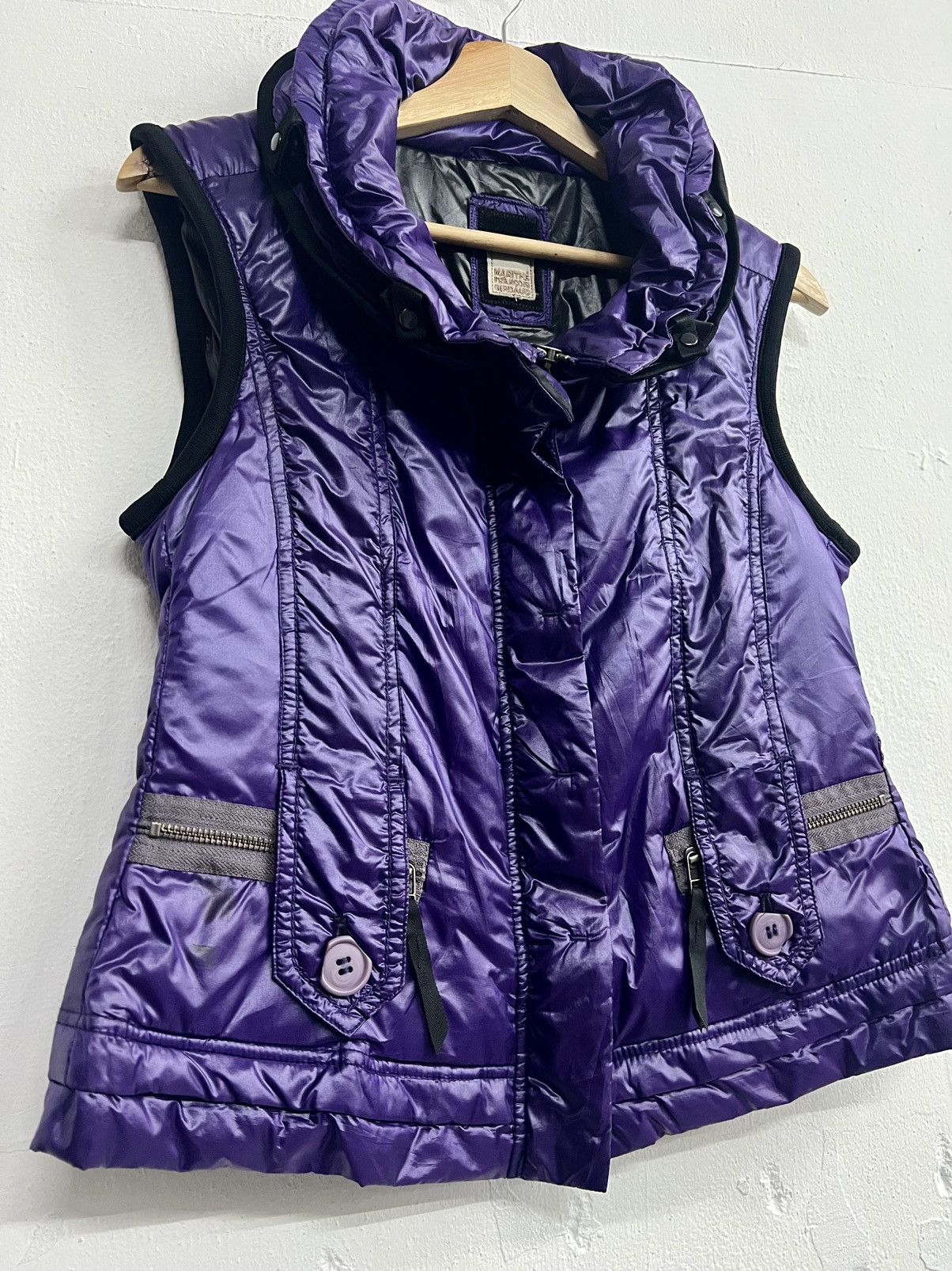 Japanese Brand × Marithe + Francois Girbaud Marithe + Francois Girbaud Multi Pocket Puffer Vest Size M / US 6-8 / IT 42-44 - 2 Thumbnail