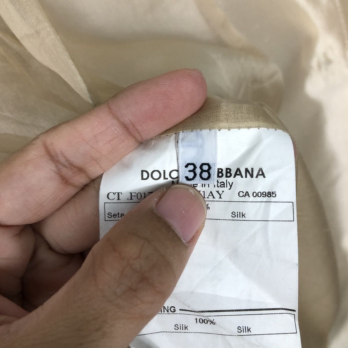 Dolce & Gabbana 📌Dress Jacket Long Design Dolce & Gabbana Made in Italy Size M / US 6-8 / IT 42-44 - 19 Thumbnail
