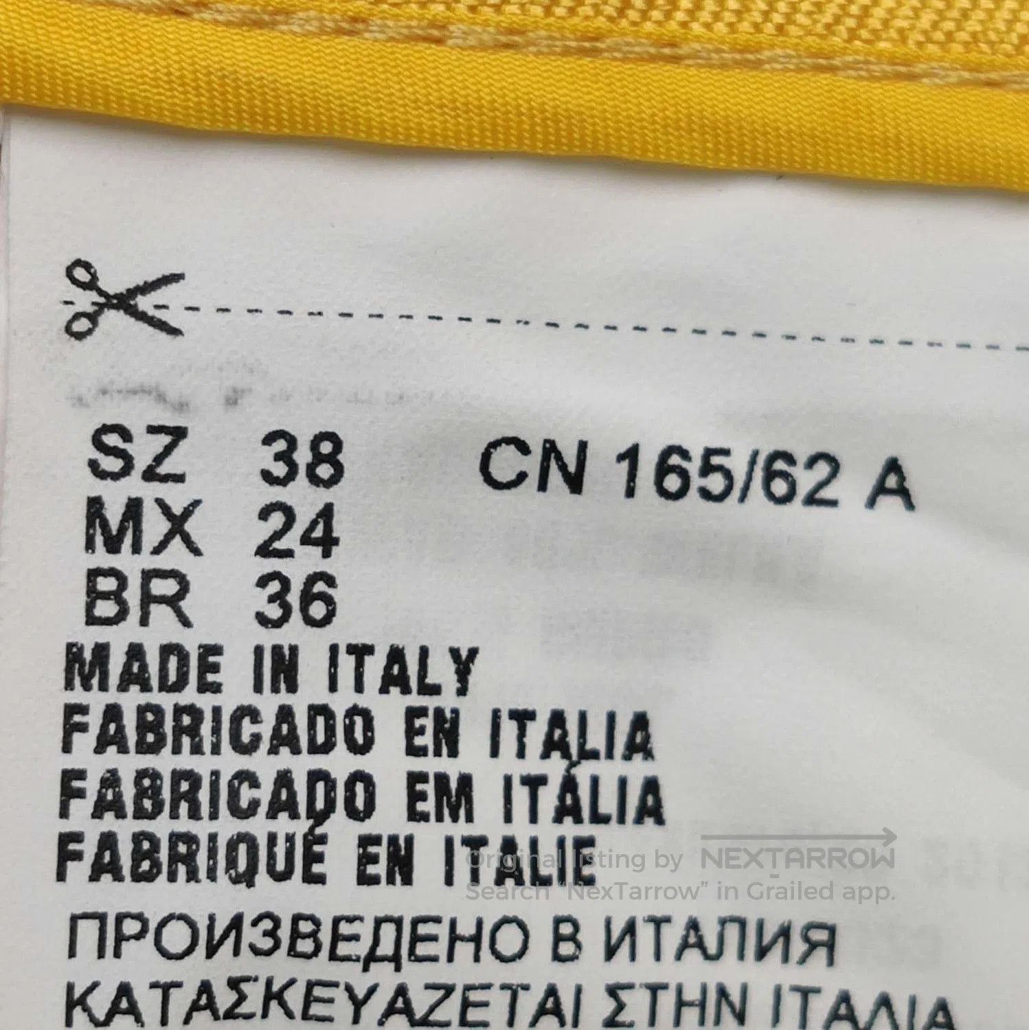 Prada Prada Yellow Wool. Size 37" - 6 Thumbnail