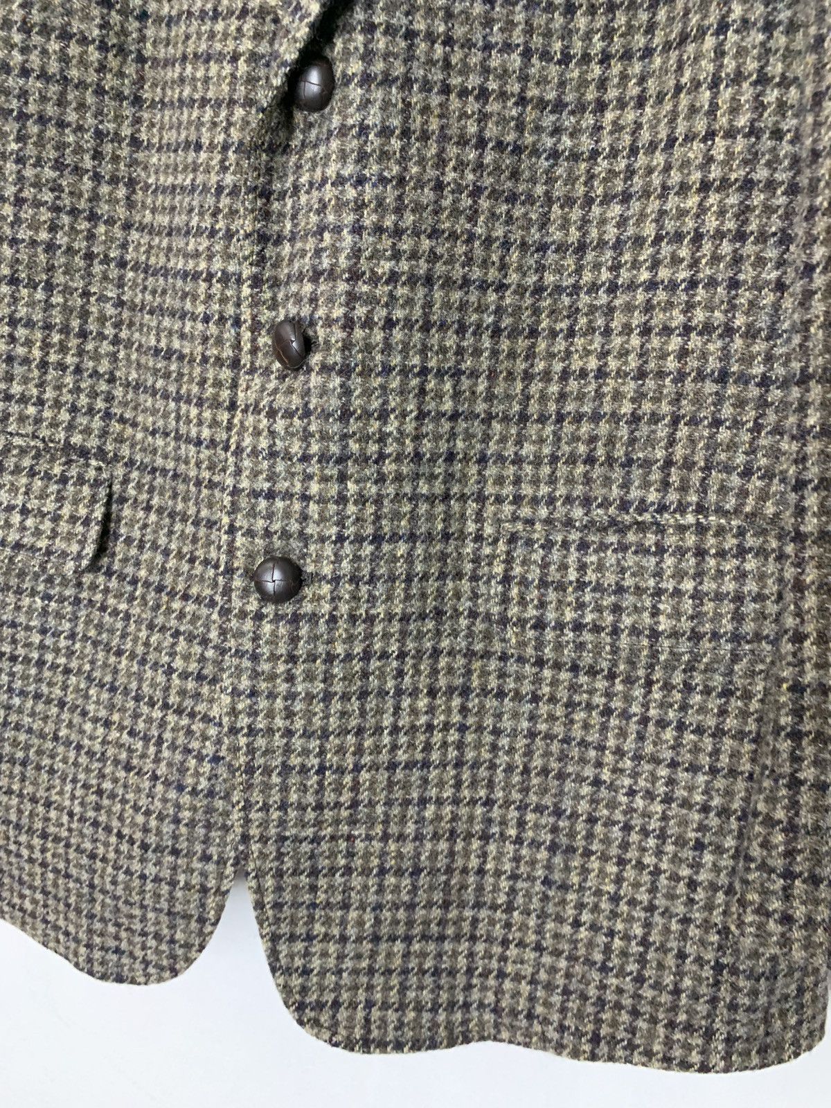 Harris Tweed Vintage Harris Tweed Houndstooth Wool Coat Blazer Size US M / EU 48-50 / 2 - 5 Thumbnail