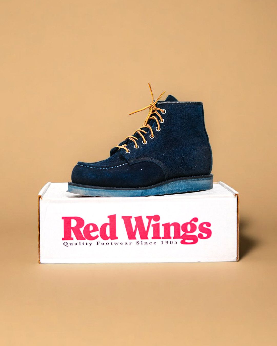 Red Wing 8173 X Momotaro Dye Indigo Made In USA