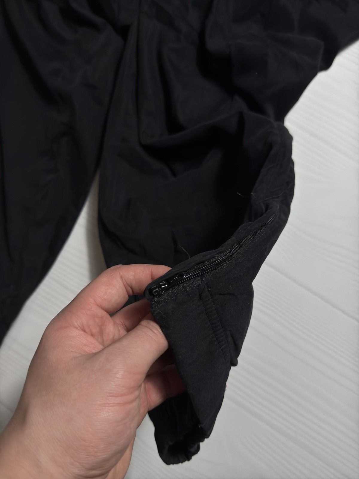 Nike × Vintage Vintage Nike Pants Embroidered Nylon Drill Pants Joggers Y2K Size US 34 / EU 50 - 4 Thumbnail
