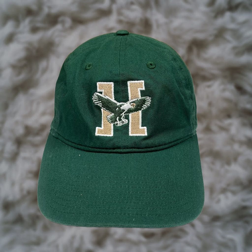 Adidas Adidas Unknown Letter “H” Adult Adjustable StrapBack Baseball Hat Cap Green Size ONE SIZE - 1 Thumbnail
