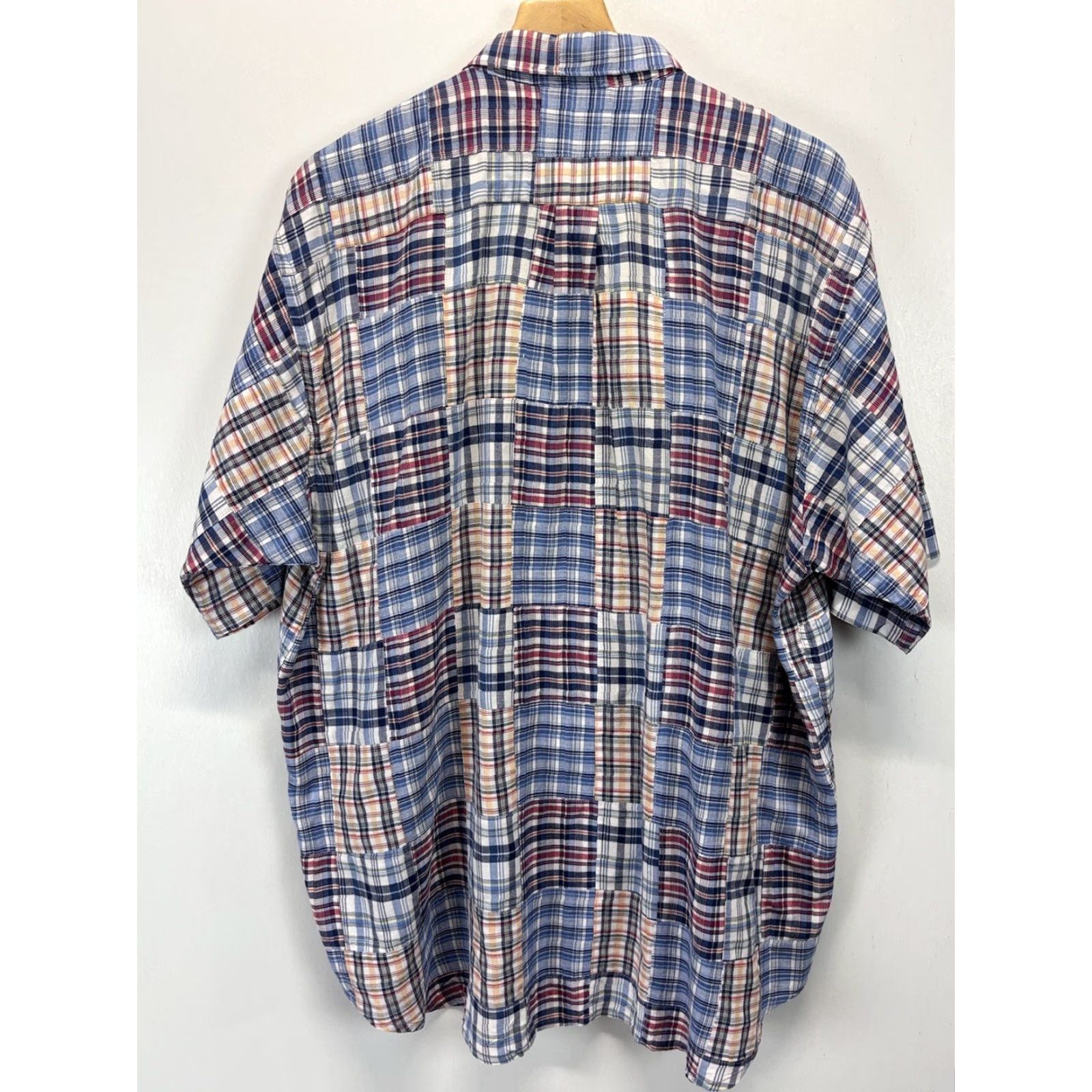 Nautica Nautica Preppy Plaid Button-Up Shirt XL Multicolor Short Sleeve Mens Size US XL / EU 56 / 4 - 3 Thumbnail