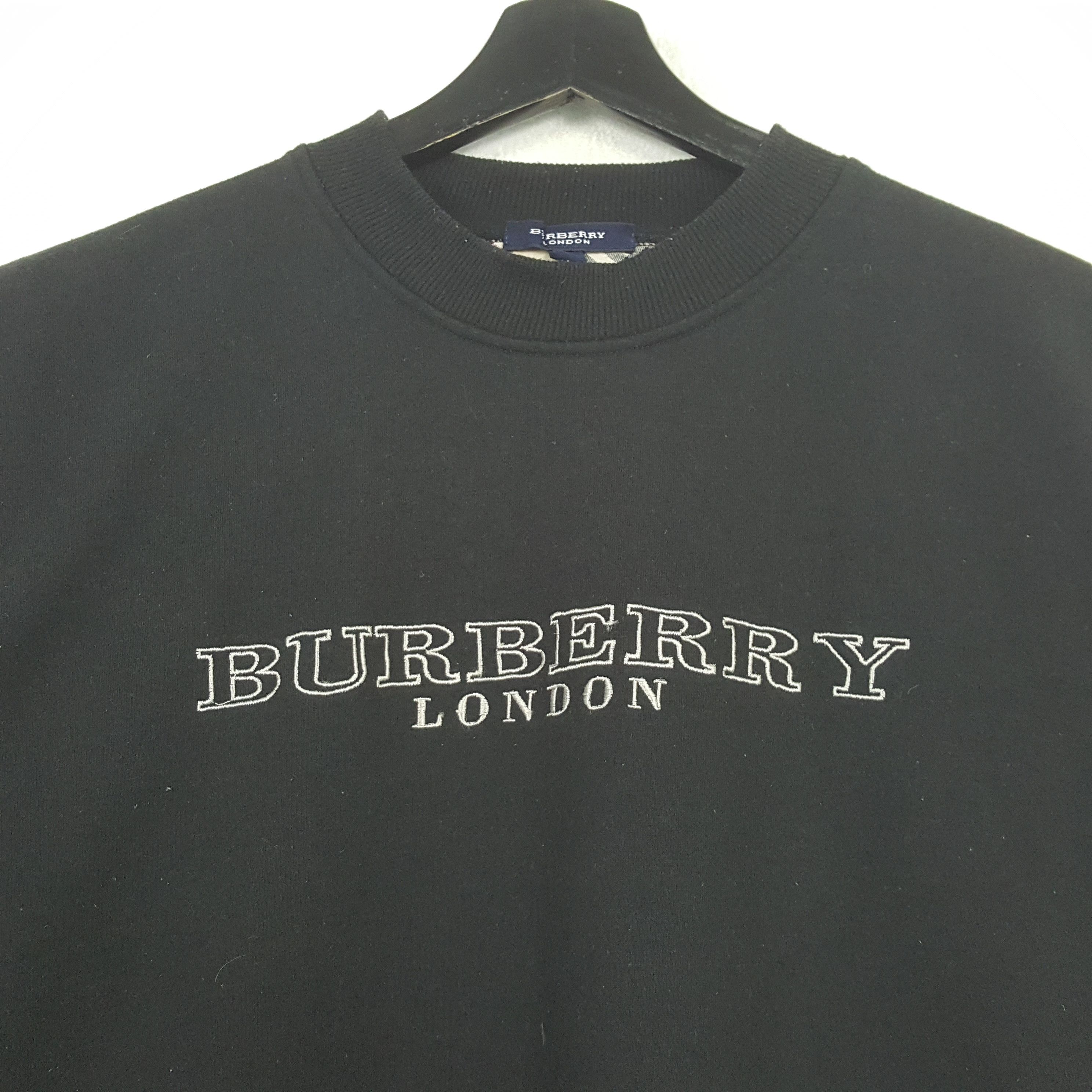 Burberry BURBERRY LONDON Fashion Brand Spellout Sweatshirt C291N18 Size US S / EU 44-46 / 1 - 2 Thumbnail