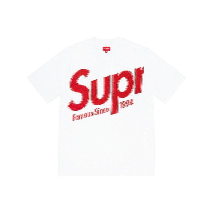 Supreme Supreme Famous Since 1994 Logo T-Shirt Size L Size US L / EU 52-54 / 3 - 1 Thumbnail