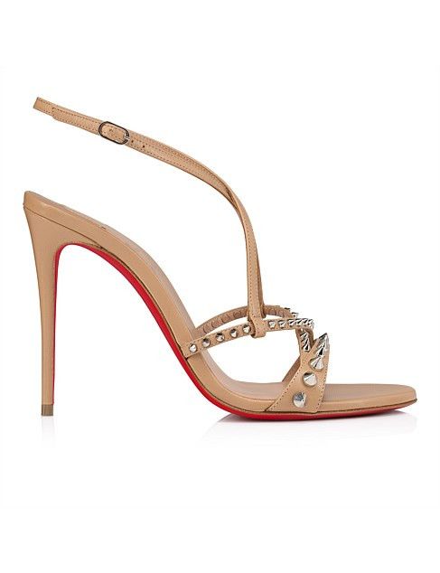 Christian Louboutin oc11z0425 Tatooshka Spikes 100 in Brown Size US 6.5 / IT 36.5 - 2 Thumbnail