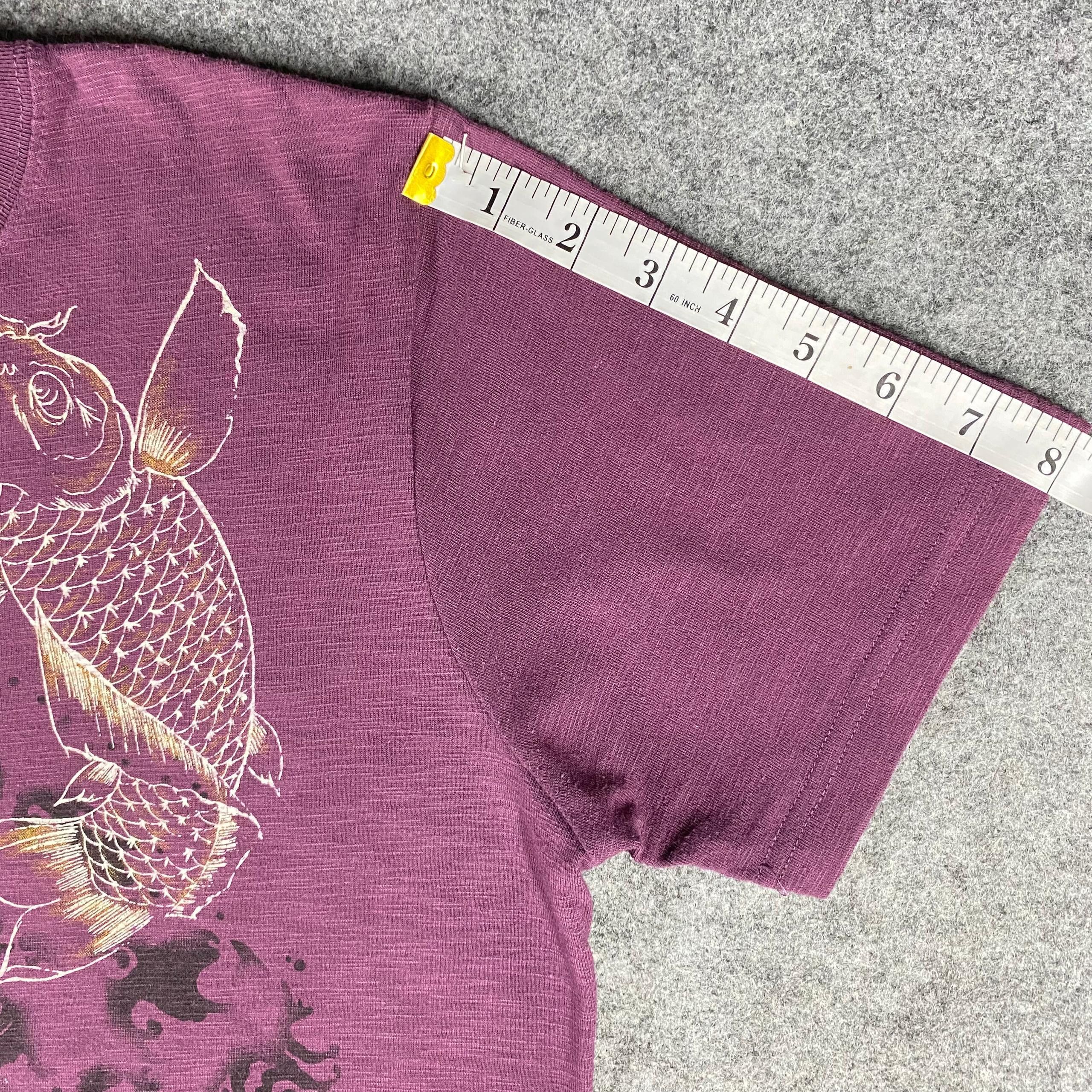 Bullet Noise Vintage Bullet Noise Fish Koi Japan Tshirt Size US M / EU 48-50 / 2 - 7 Thumbnail