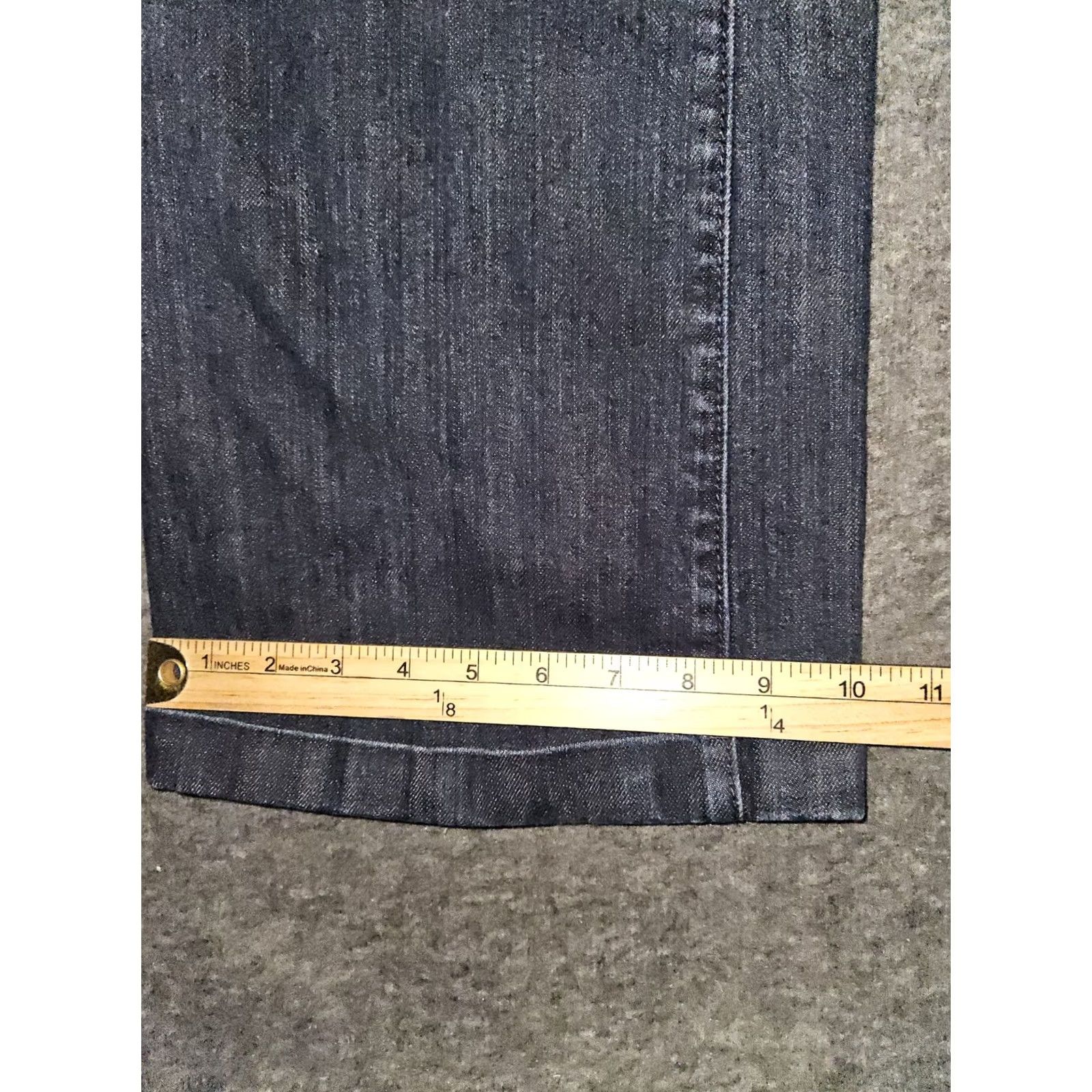 Banana Republic Banana Republic Jeans Women's 10 Bootcut Dark Blue Denim Low Rise 31 Inseam Stretch Pockets 90s Preppy Vintage Style Womens Size 32" / US 10 / IT 46 - 6 Thumbnail