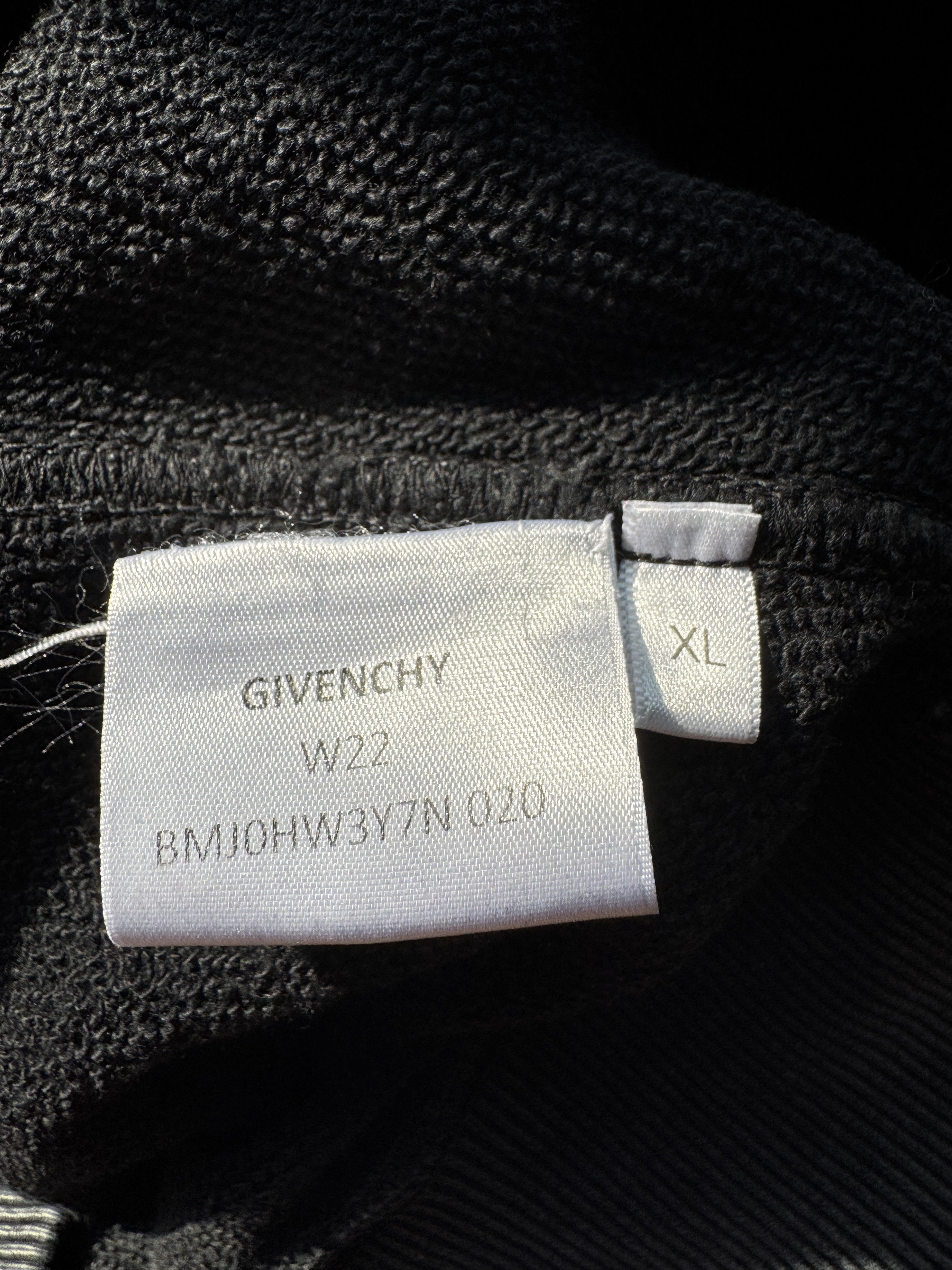 Givenchy SAMPLE Oversized washed black logo hoodie Size US XL / EU 56 / 4 - 17 Thumbnail