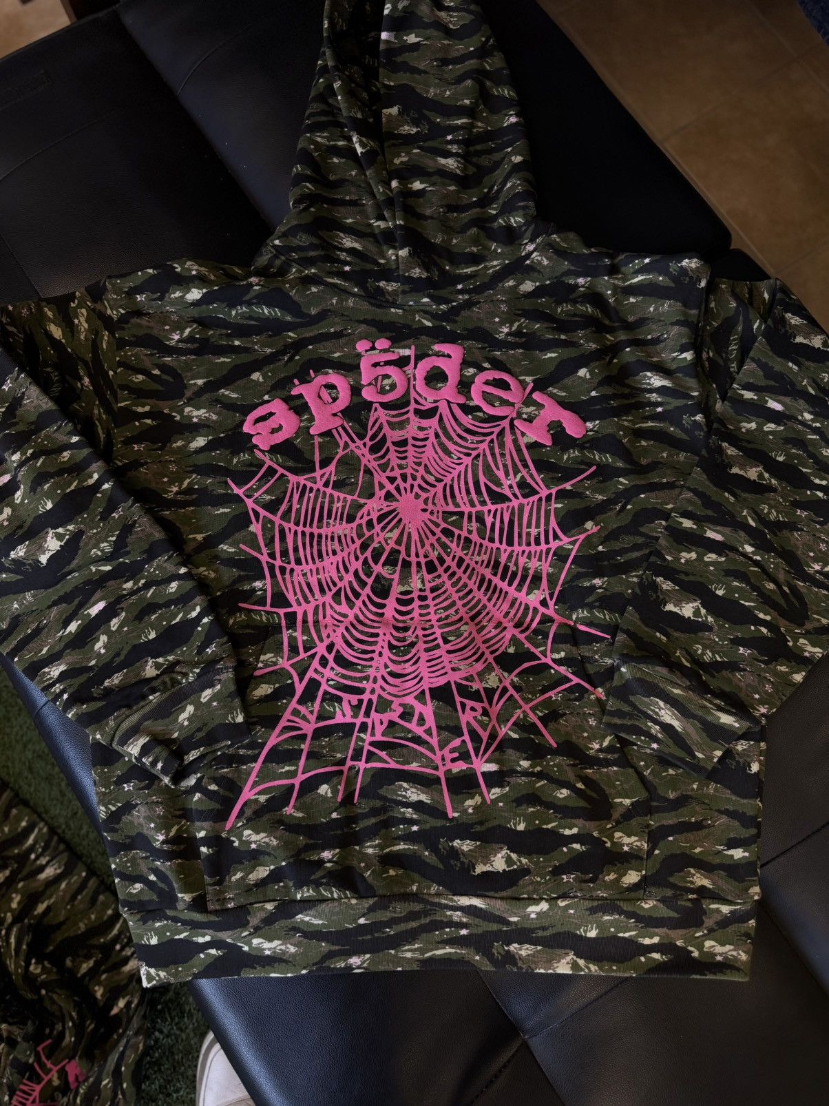Sp5der Sp5der Worldwide Green Camo Hoodie Size XXL (NEW) Size US XXL / EU 58 / 5 - 4 Thumbnail