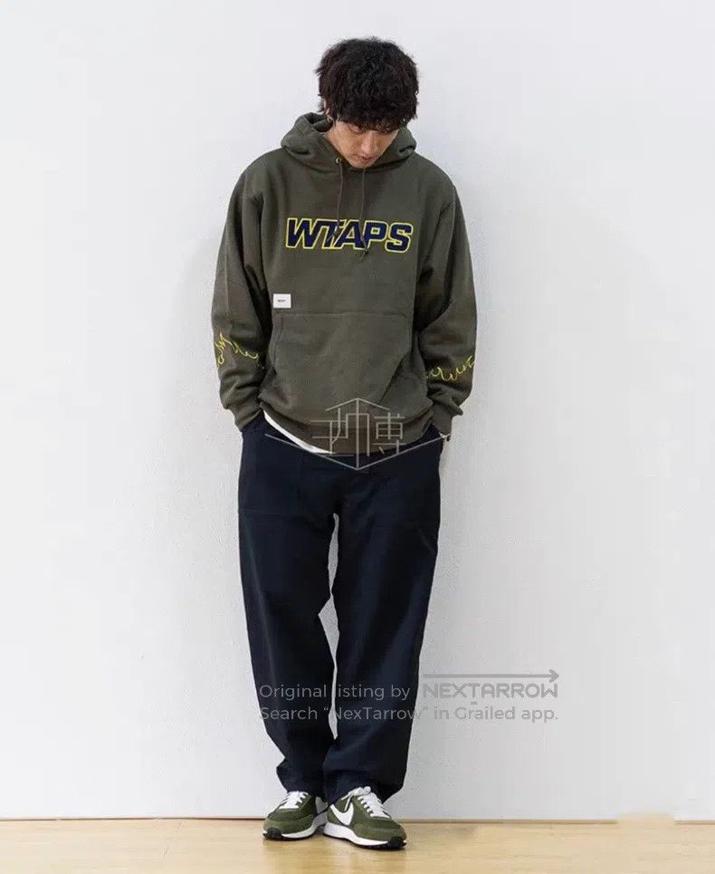 Wtaps Wtaps Flame fleece hoodie Size US M / EU 48-50 / 2 - 3 Thumbnail