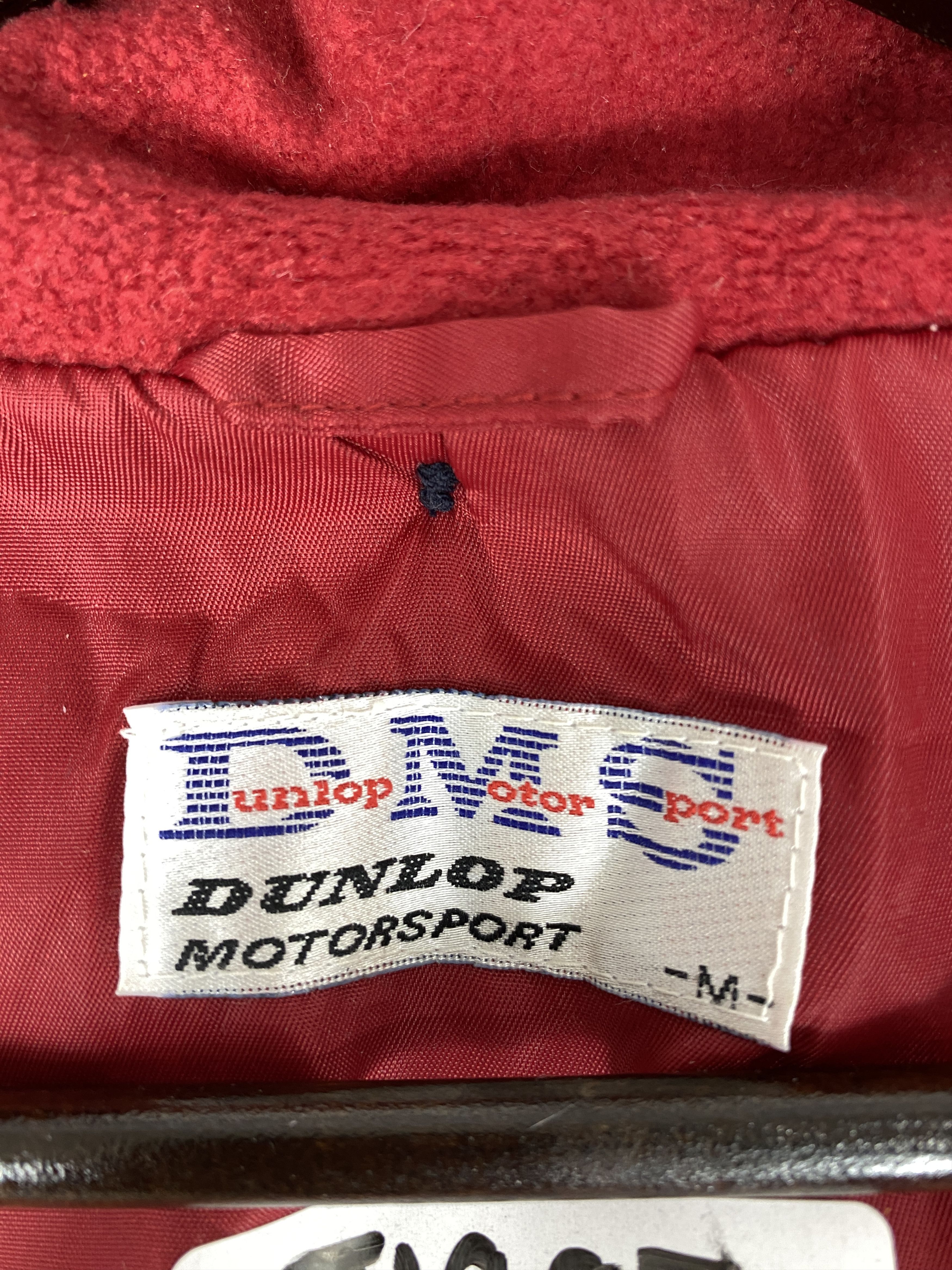 Dunlop Vintage Dunlop Motorsport Hoodie Fleece Lining Jacket J1985 Size US S / EU 44-46 / 1 - 10 Thumbnail