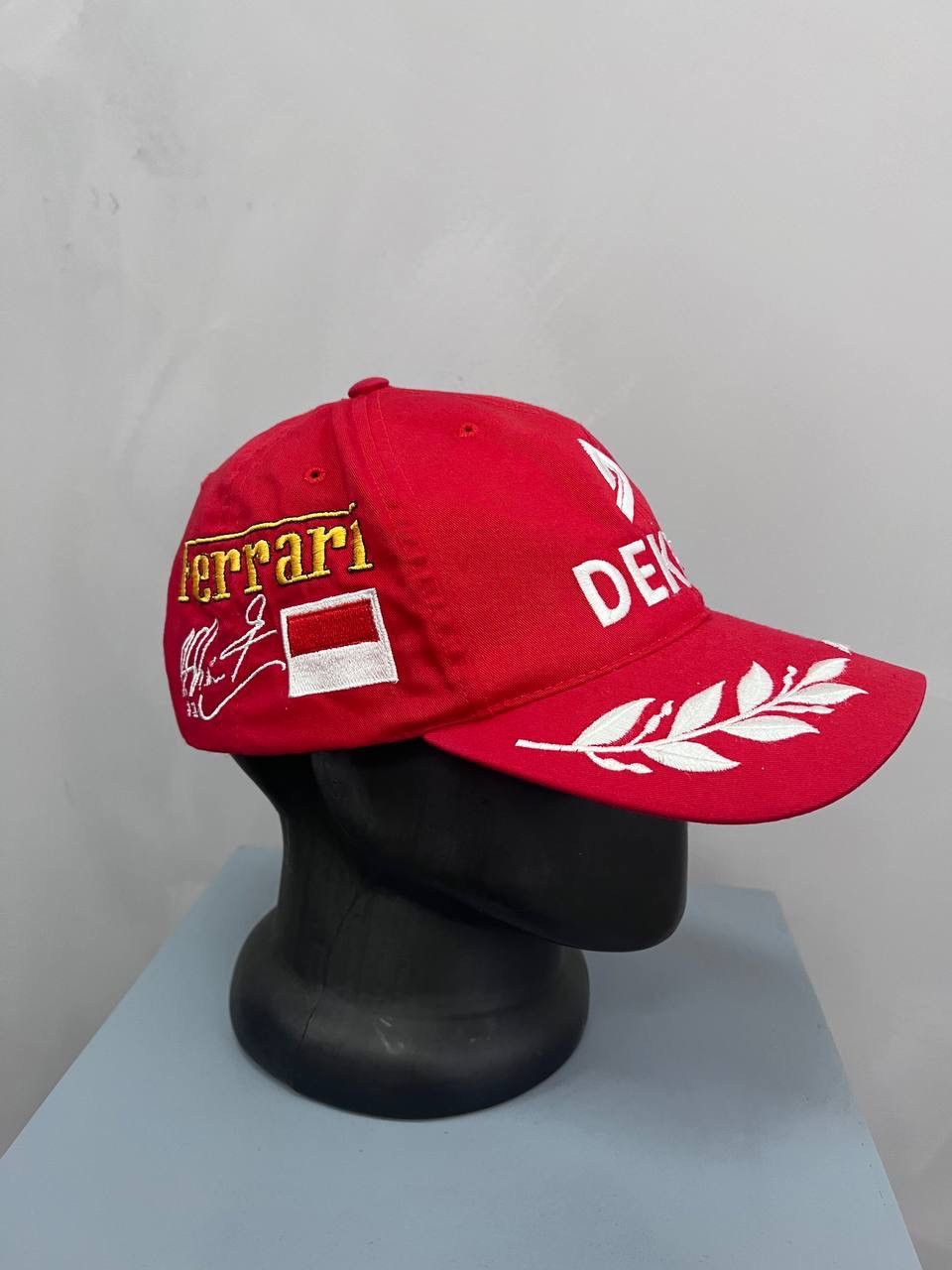 Ferrari × Vintage Vintage Michael Schumacher Ferrari Dekra cap Hat Size ONE SIZE - 5 Thumbnail