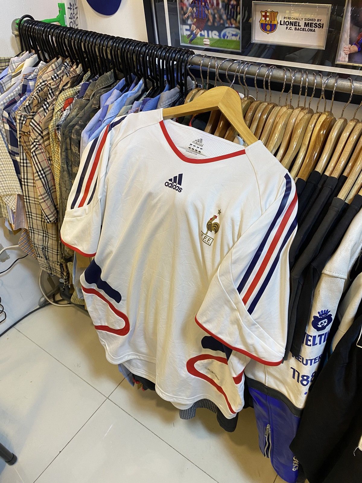 Adidas Adidas France National Football Team Kit Size US L / EU 52-54 / 3 - 1 Thumbnail