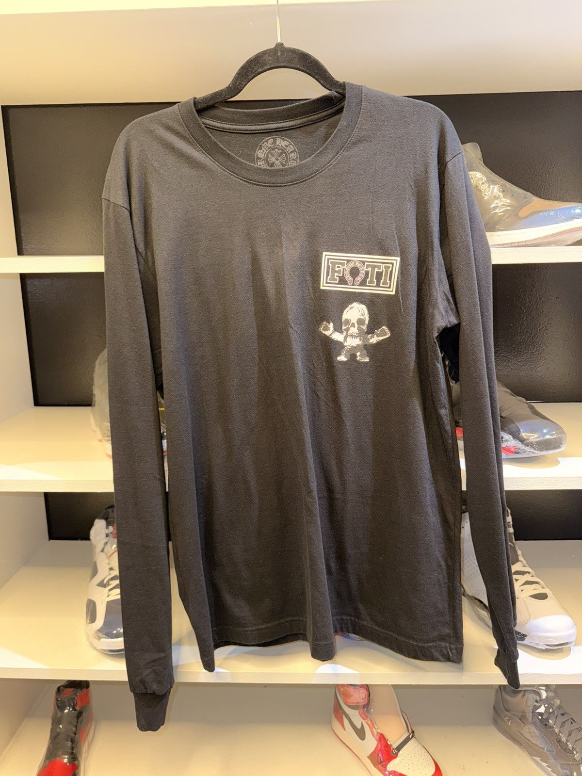Chrome Hearts Chrome Hearts Foti Tic Tac Toe T-Shirt Black Size US L / EU 52-54 / 3 - 2 Thumbnail