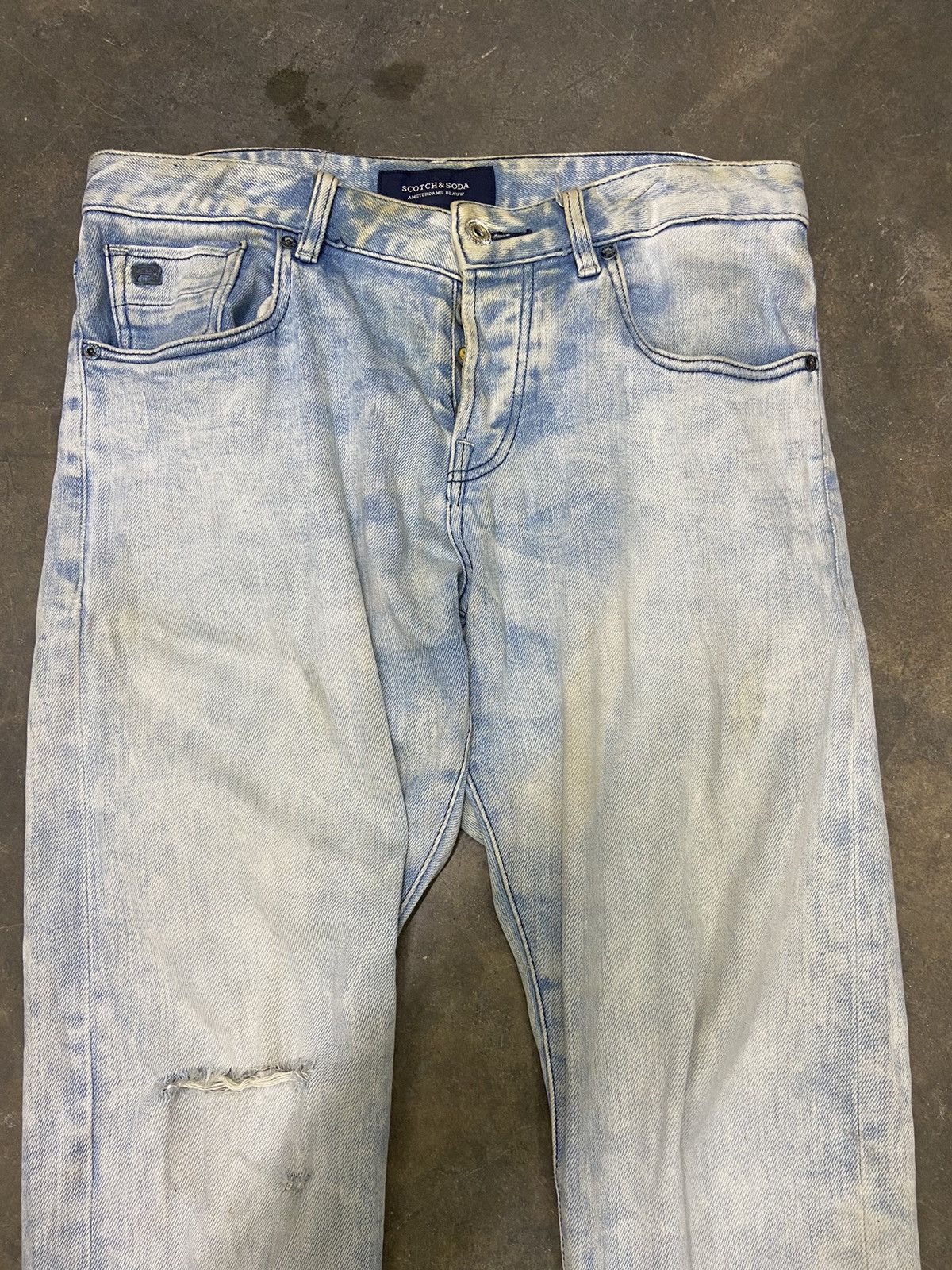 Scotch & Soda Vintage Scotch and Soda distressed denim Size US 32 / EU 48 - 2 Thumbnail