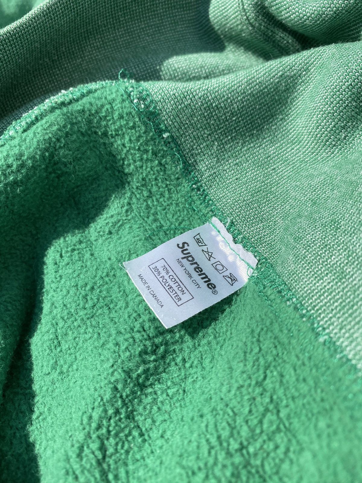 Supreme × Vintage Supreme 2010 College Logo Hoodie Size US M / EU 48-50 / 2 - 9 Thumbnail