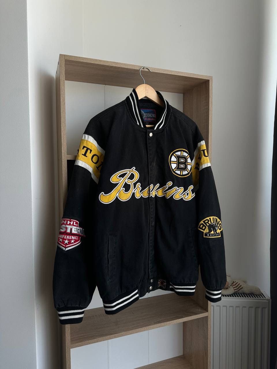 NHL × Vintage Vintage Hockey Delong NHL Boston Bruins Bomber Jacket Size US M / EU 48-50 / 2 - 4 Thumbnail