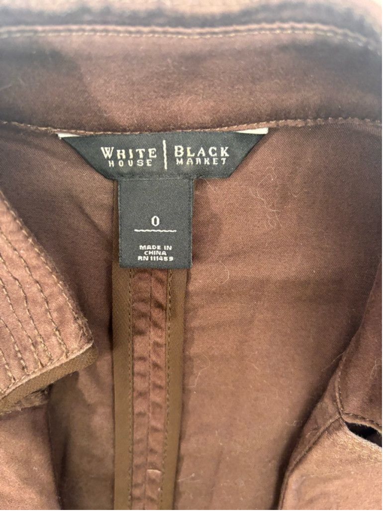 White House Black Market Women's White House Black Market Brown Jacket Size 6 Size M / US 6-8 / IT 42-44 - 10 Thumbnail