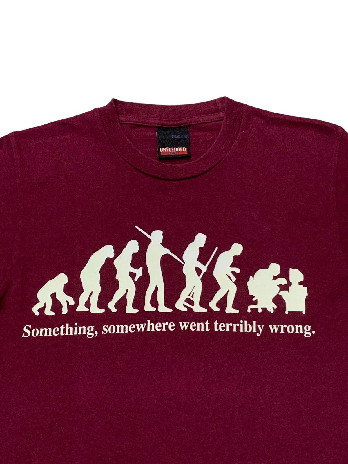 Unfledged Japan Human Evolution Turn Wrong Tshirt