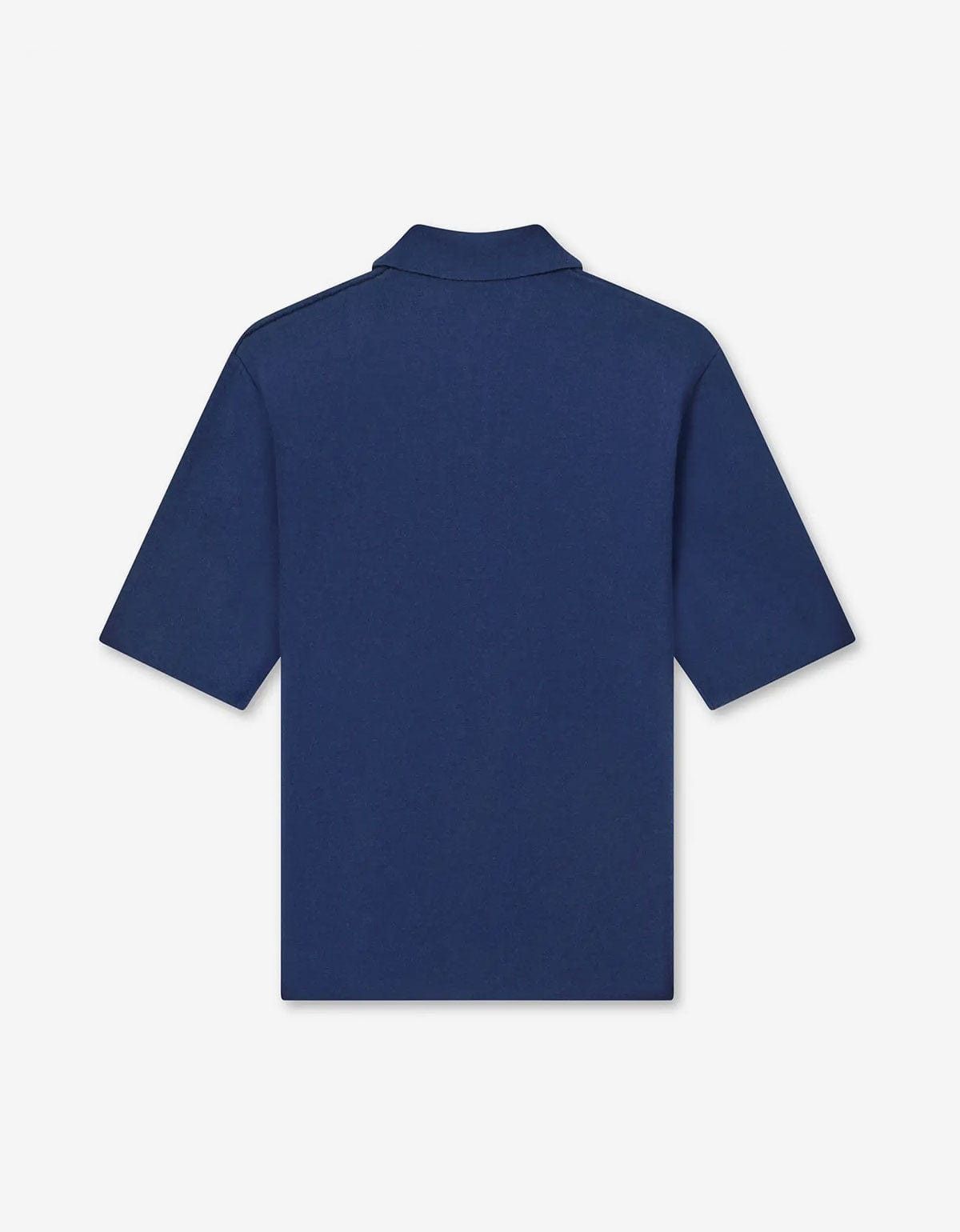Kenzo Kenzo Archive Bouquet Blue Embroidered Knit Polo Shirt Size US M / EU 48-50 / 2 - 3 Thumbnail