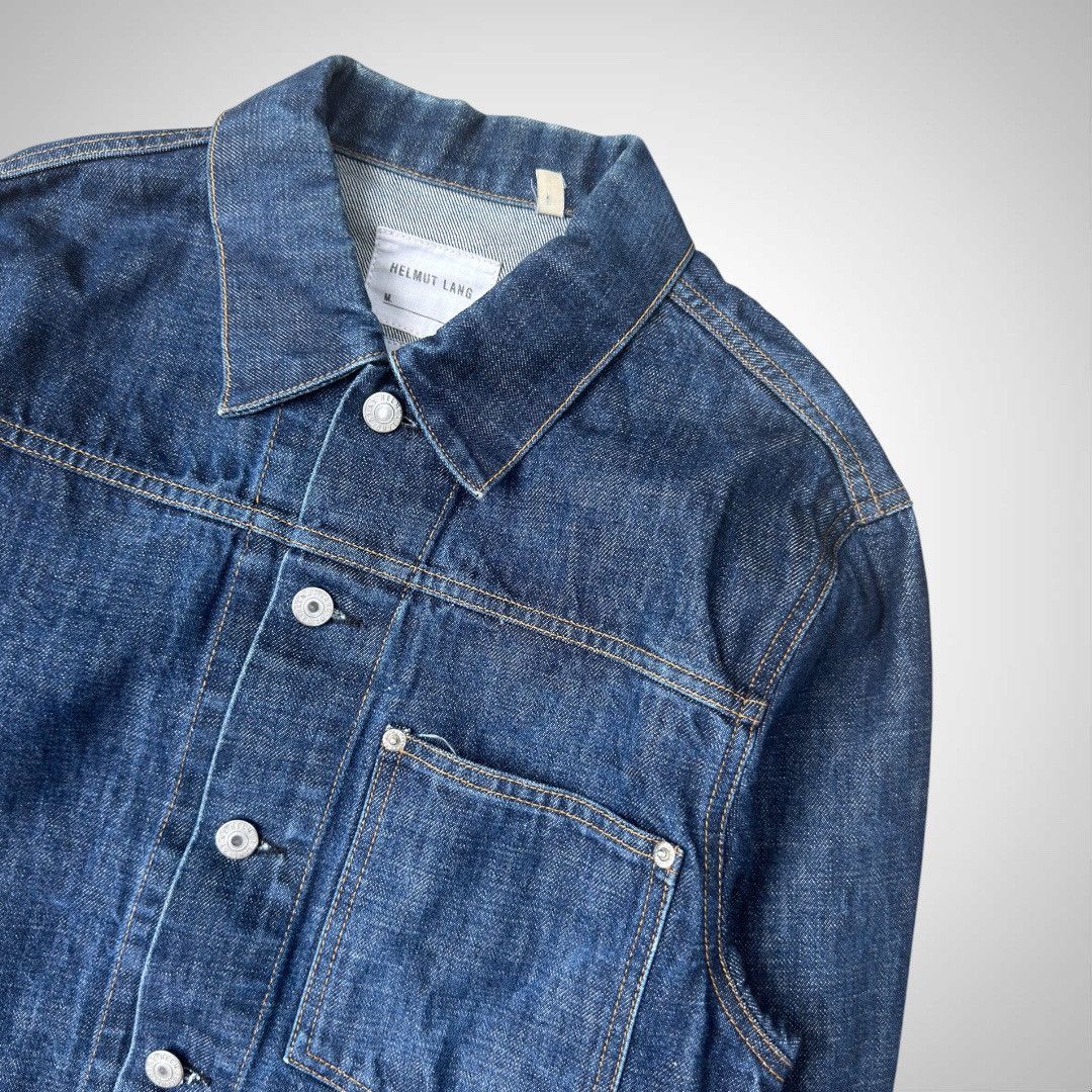 Helmut Lang Helmut Lang 1-Pocket Raw Denim Jacket - S/S97 Size US M / EU 48-50 / 2 - 3 Thumbnail