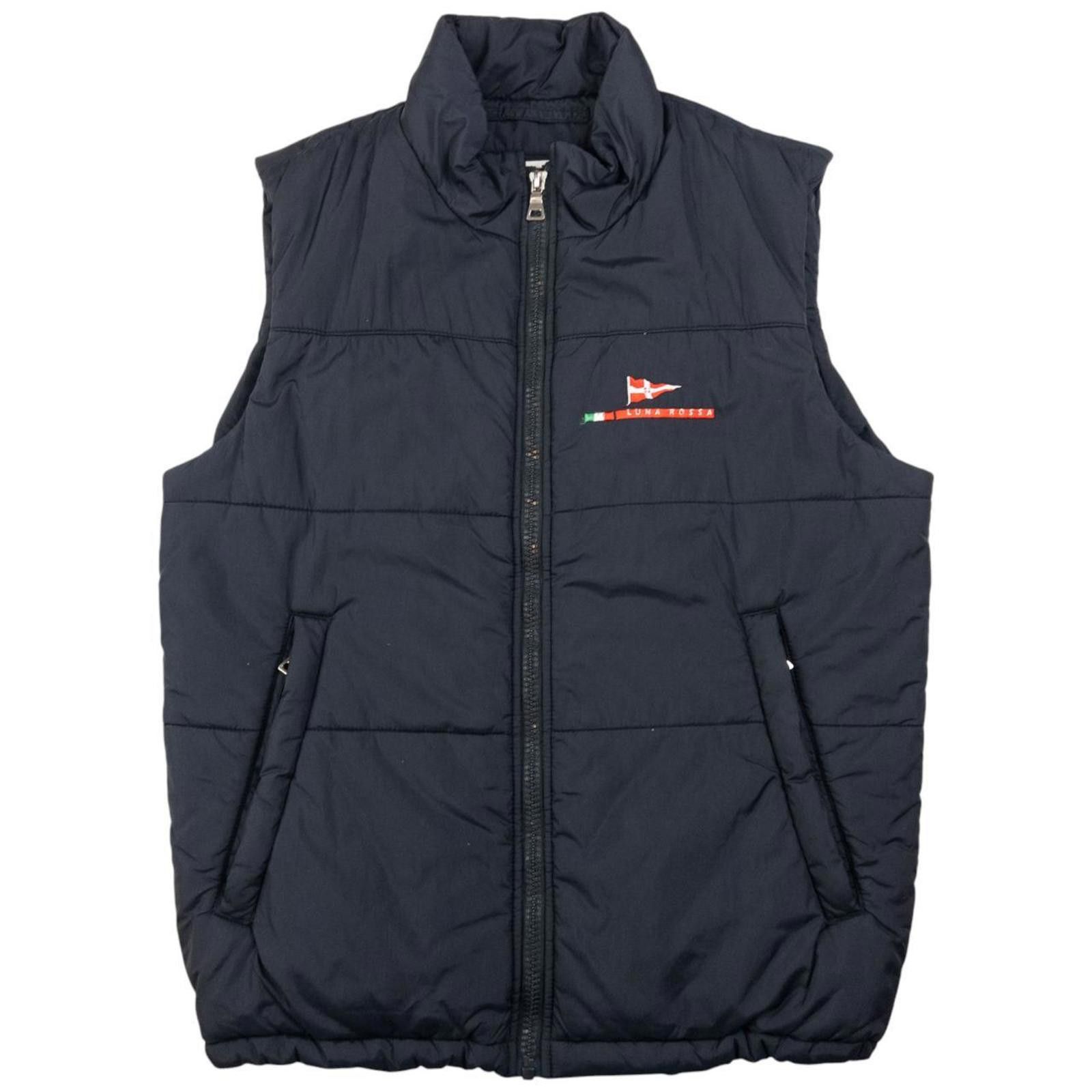 Prada Prada - down vest navy dark blue puffer spring