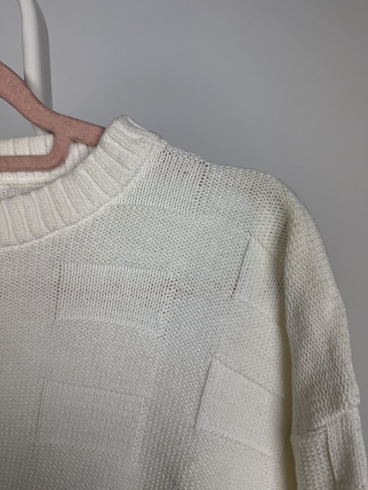 Lacoste × Vintage 90s Sweater Lacoste Vintage Knitting Size US L / EU 52-54 / 3 - 8 Thumbnail
