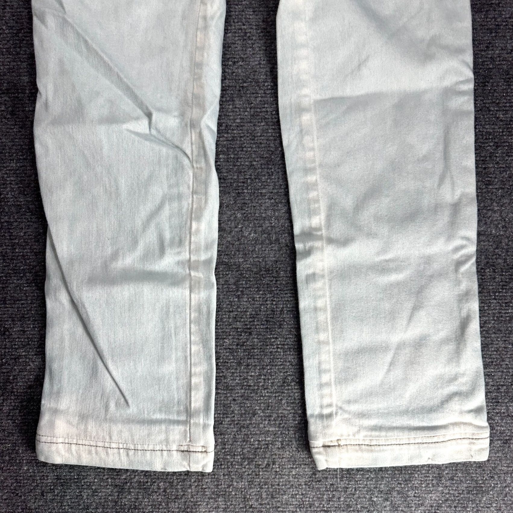 Vintage Morena Rosa Jeans Womens 28 Cotton Stretch Straight Leg Acid Wash Embroidered Size 28" / US 6 / IT 42 - 2 Thumbnail