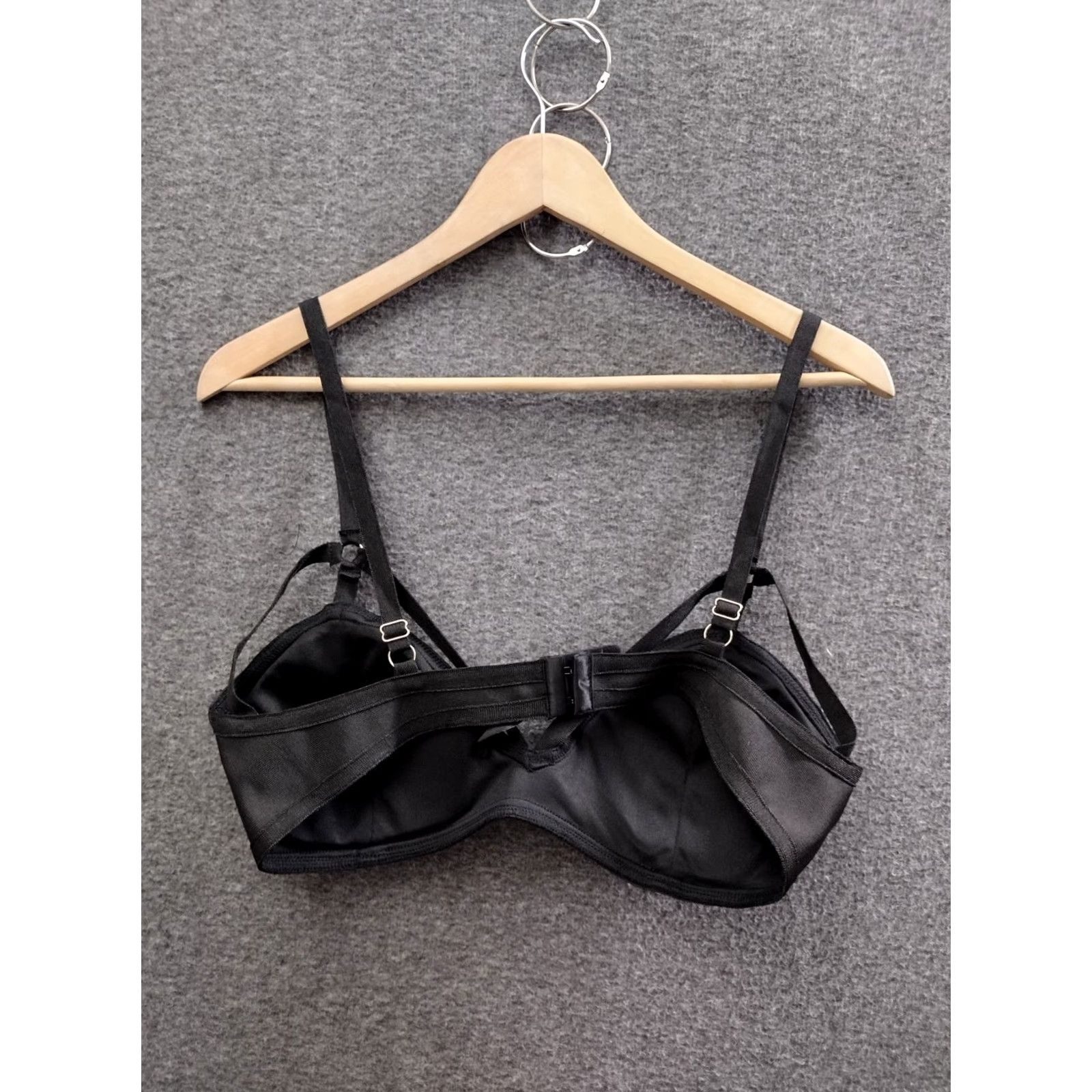Vintage Codigo Sexy Strappy Black Women's Bra Size L Size ONE SIZE - 2 Thumbnail