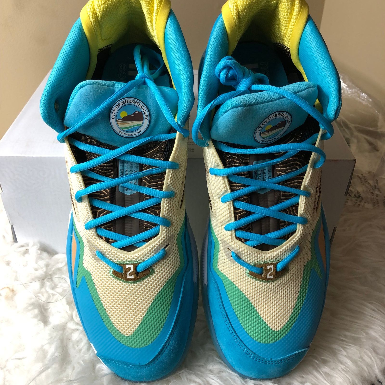 New Balance New Balance Kawhi Moreno Valley Basketball shoes Size 12.5 Size US 12.5 / EU 45-46 - 3 Thumbnail