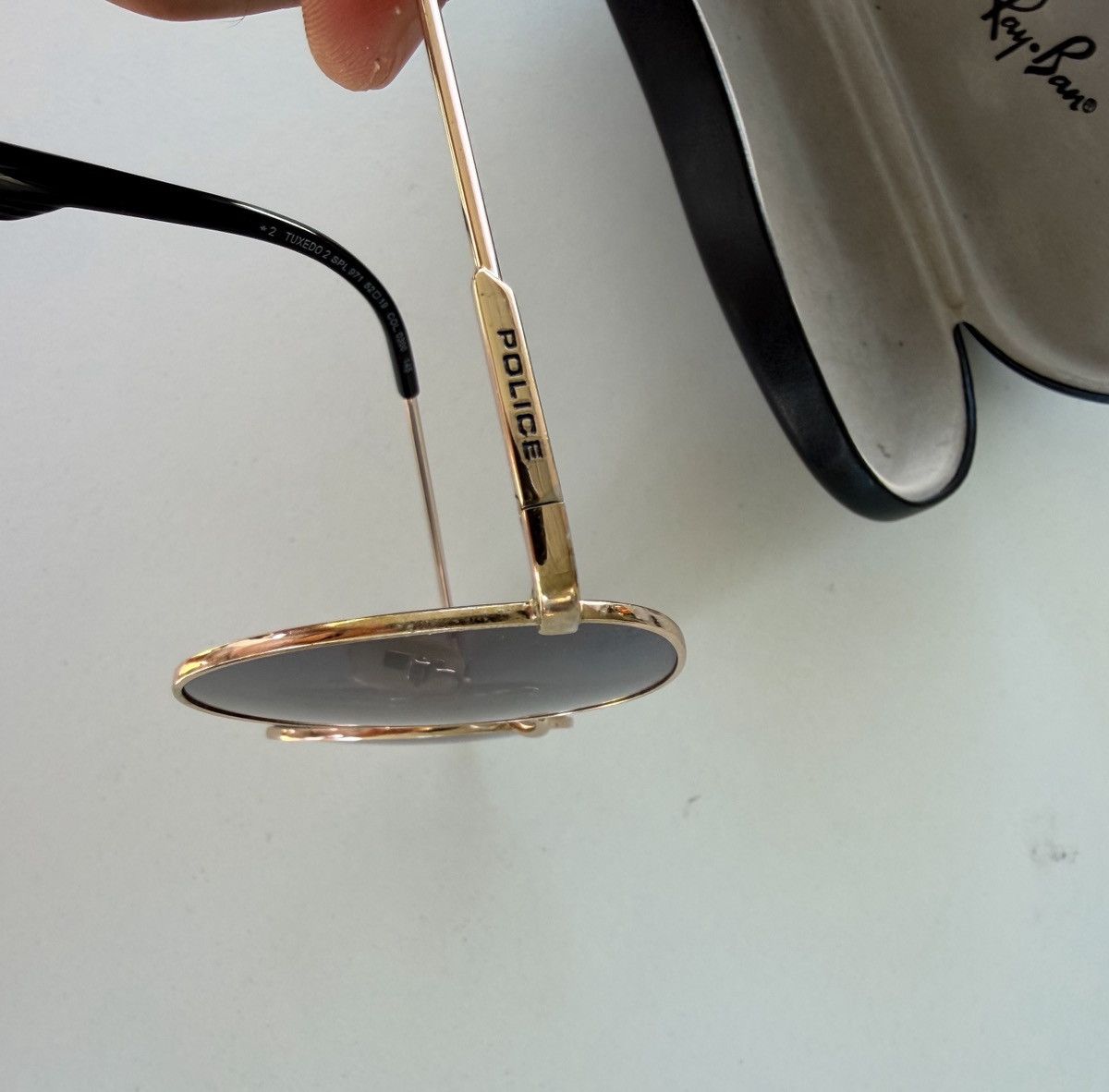 Other Authentic Police Tuxedo 2 SPL971 Sunglasses Rose Gold Size ONE SIZE - 5 Thumbnail